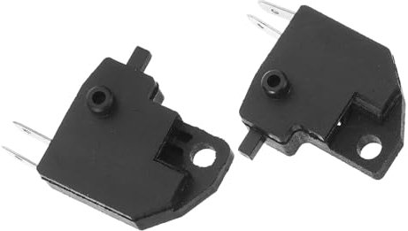 Alipis 2 Piezas Interruptor De Luz De Freno Para Moto y Atv Repuesto De Interruptor De Luz De Freno Delantero Para Uso Carretera