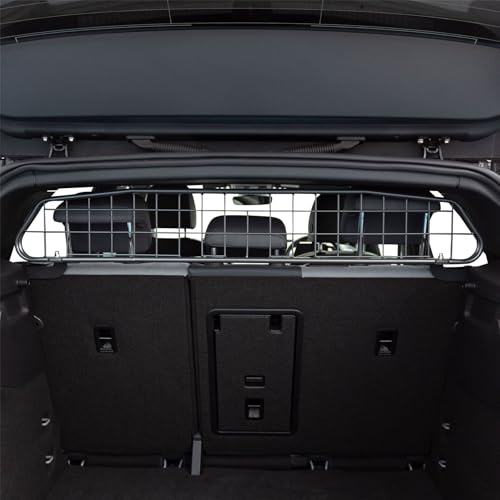 Travall Hundegitter für Cupra Born (2021-) Fahrzeugspezifisches Hundegitter, Kofferraumschutz für Hundetransport, Gepäckschutz, Robustes Stahlnetz Auto Hundesperre