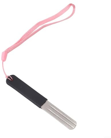 Yuanpgky Metall-Fischhakenschärfer mit Schlüsselanhänger für Outdoor-Angeln, Camping und Heimgebrauch, kompatibel mit Angelhaken, Scheren und Nagelknipsern (schwarz)