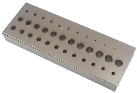 Elegabrillia Rivettatrice a 36 Fori, Strumento Da Orologiaio Robusto E Compatto