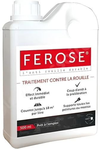 Ferose - Convertidor de Oxidación - Tratamiento contra el óxido (500 ml)