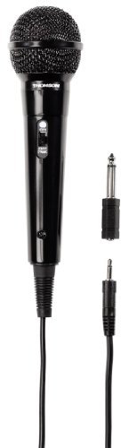 Thomson Dynamisches Mikrofon M135D (Nierencharakteristik, 3,5 mm Klinkenstecker, Kabellänge 3 m) schwarz