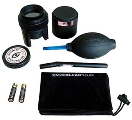 LENSPEN Kit de nettoyage capteur Avec loupe éclairante - Stylet - poire