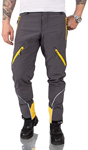 Rock Creek Softshellhose Herren Outdoorhose Wanderhose H-233 | Funktionale Trekkingpants für Männer, für Wandern, Wintersport und Arbeit