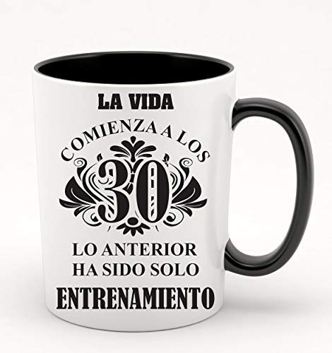 Los Eventos de la Tata. Regalos de 30 Cumpleños (Taza, Modelo 2)