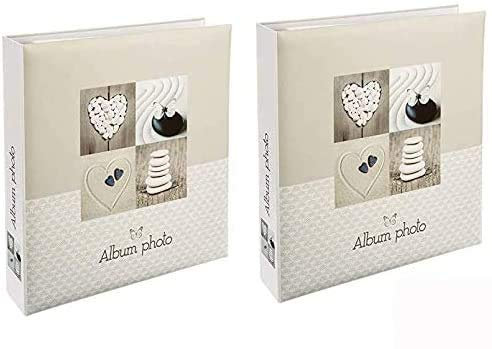 Lot de 2 Albums Photo Grand Format - 500 Photos - 10x15 cm - Collection Papillon