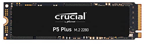 Crucial P5 Plus 1TB SSD di Gioco Interno M.2 PCIe Gen4 NVMe - Fino a 6600MB/s - CT1000P5PSSD8
