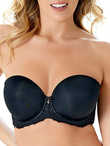 Gossard Womens Superboost Lace Strapless Bra, Black, 34G UK