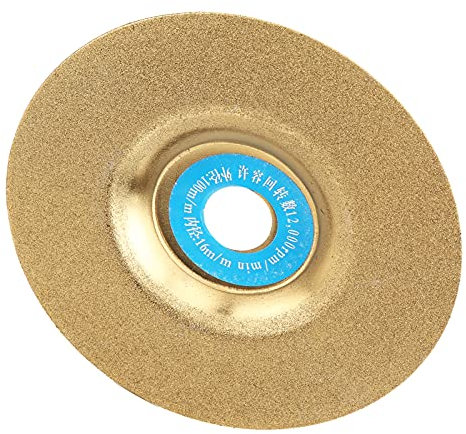 10,2 Cm Diamant-Schleifscheibe, 100 Mm Diamant-Schleifscheibe aus Legiertem Stahl, Beschichtet für Metall, Glas, Steinkeramik