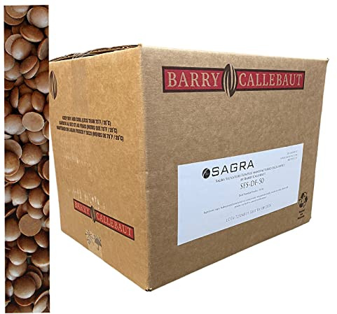 Sagra Semi Sweet Dark Chocolate Fondue for Chocolate Fountains and Confectionary. Chocolate Compound Coating, Candy Making Chocolate, Couverture Chocolate, Fondue Chocolate, Chocolate Melts. Delicious chocolate for dipping and coating. 50 lbs.