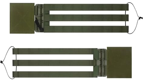 Peminkoo Taktische Weste Kummerbund mit Schnellverschluss-Schnallen-Set für JPC 420 419 XPC Airsoft Plate Carrier Strap
