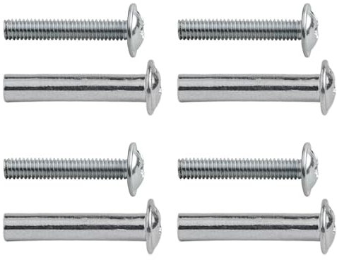 Möbelverbinder Verbindungsschraube 100644 100402 passend als Ersatzteil für IKEA PAX VARBY Schrankverbinder (4 Stück)