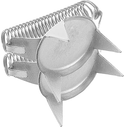 DIYEAH Keramische Glasurwerkzeuge Verglasungs-fingerklemmen Werkzeuge Zum Glasieren Von Töpferwaren Sgraffito-werkzeuge Für Ton Fingerspitzen-tauchzange Verglasungswerkzeuge Silver Metall