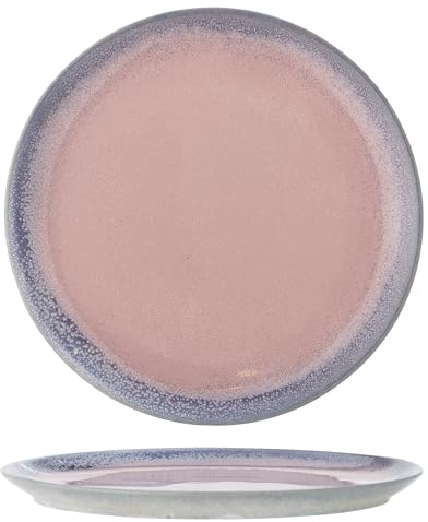 Bloomingville Paula Teller, Rose, Steingut, T26,5xH2 cm