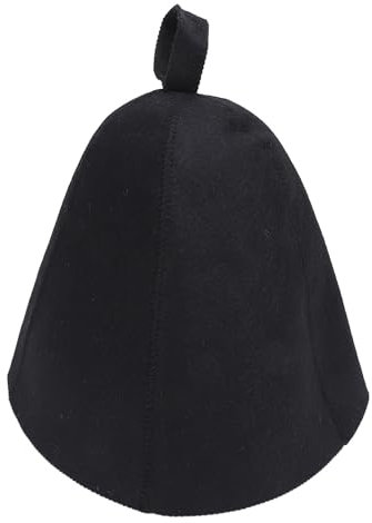 Fockety Sauna Hat, Thick Absorbent Heat Insulating Breathable Sauna for Men Women, Pack of 2, Reusable, Wool Sauna Hat Designed to Provide Optimal Comfort for Your Head And Hair