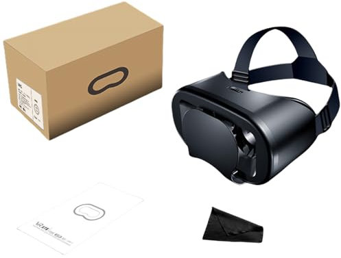 Fazvncv Virtual Reality Headsets 3D Glasses Headsets Helmets Goggles for Movie & Video Game for Smartphones 5-7in