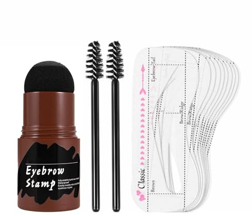Set per modellare le sopracciglia – 10 pezzi stencil per sopracciglia