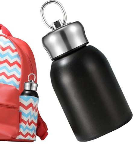 Bouteille isotherme en acier inoxydable, mini portable en acier inoxydable, bouteille isotherme pour eau chaude, pour, voyage, école, sport, camping, etc