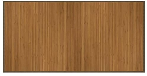 Generico Tappeto Rettangolare Marrone 100x200 cm in bambù,Casa e Giardino,Arredo,Tappetini,Marrone,3.1 kg,376944