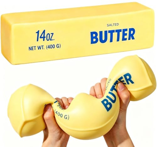 Butter Squishy, Cheese Squishy Fidget Toys für Erwachsene
