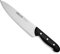 Arcos Coltello Chef in Acciaio Inossidabile – Coltello da Cucina Professionale Multiuso per Tagliare Carne e Verdure, Manico Ergonomico in Poliossimetilene, Lama da 220 mm – Nero, Serie Maitre