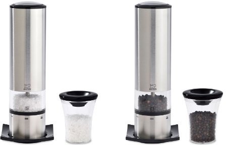 Peugeot Elis Sense u'Select Electric Salt & Pepper Mill Set - Stainless