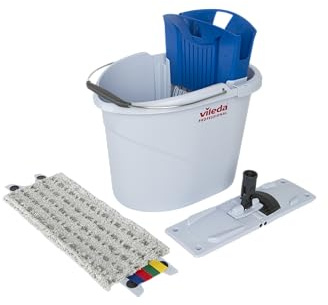 Vileda Professional UltraSpeed Mini Kit , 10L, Frange Microfibre Recyclée