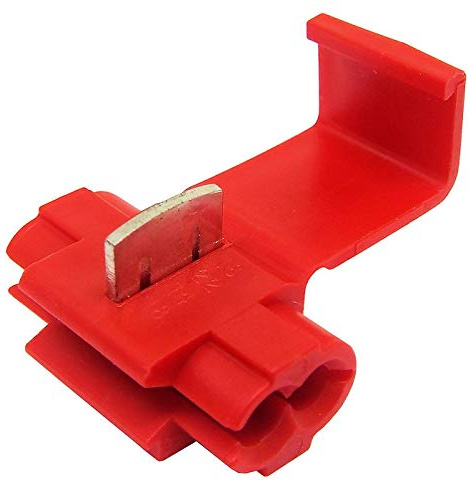 100x Red Scotch Lock Wire Connectors Quick Splice Terminals Crimp Electrical