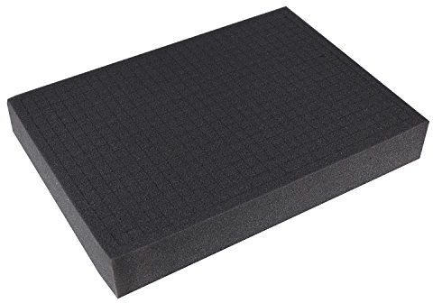 HMF 1458-60 Espuma Personalizable Precortada, Inserciones de Espuma para Cajas, 345 x 275 mm, Tabletop, Altura: 60 mm