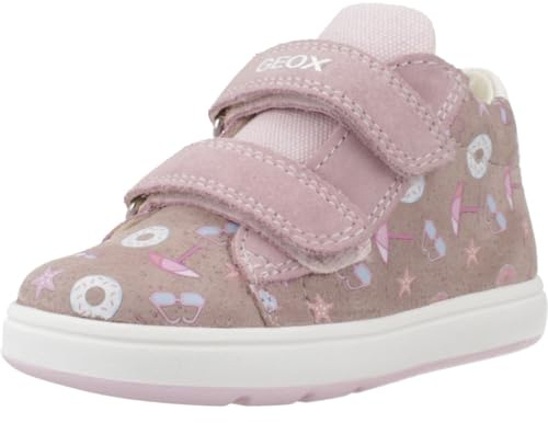 Geox B BIGLIA Girl C - Scarpe da Ginnastica Baby - Madchen, Pink,