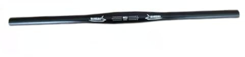 Ronyme Premium-Fahrradlenker, Flache Stange, passend für 31,8 mm Vorbau, Leichter Lenker, Fahrrad-Riser-Lenker für BMX, Mountain Road Bikes, Gerader Lenker