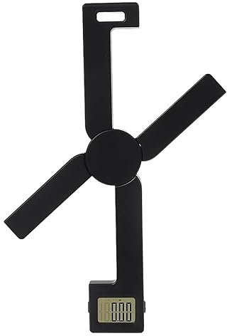 LLMTYO Balance de Cuisine numérique Balance de Cuisine Pliable Outil de Mesure de Poids Alimentaire numérique précis avec Affichage Cuisine Portable (Noir)