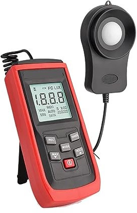 Esposimetro, Misuratore Di Luce Digitale Fotografia Luxmetro Digitale Split Illuminometer Tester Ambientale Fotometro Lux/Fc,per giardino interno e fotografia