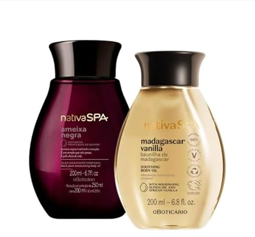 O Boticário | Nativa SPA | Ciruela Negra + Vainilla | Aceite Corporal | 200 ml