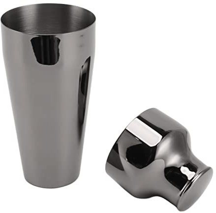 Nikou Profional - Coctelera de acero inoxidable apta para lavavajillas, para bar en casa, bar, bar, capacidad de 750 ml, color plateado