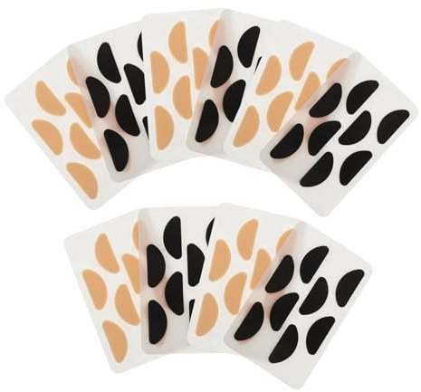 MOTHNUR 40 Pairs Eyeglass Nose Pads Non-slip EVA Sponge Cushions for Glasses Frame Replacement Comfortable Soft Nose Bridge Pads to Increase Height and Pressure for Secure Fit