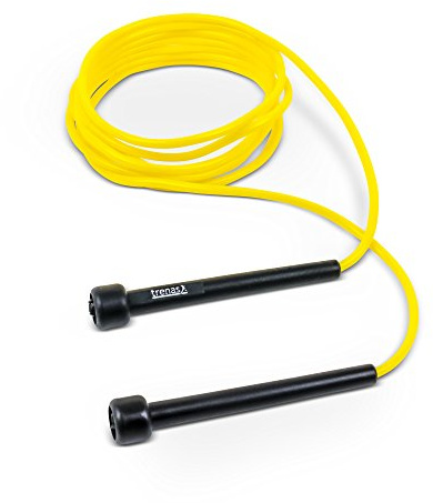 Corde à sauter Speed Rope - 3 m - jaune - TRENAS