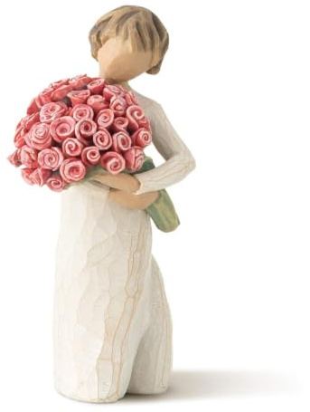 Enesco Willow Tree Abundance Figurine | Cast from a Susan Lordi Original Carving, Meaningful Gift Celebrating Nature, Family, Home and Belonging, Fitted Gift Box