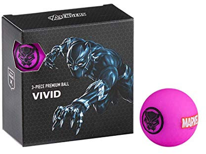 Volvik Marvel golfbollar – olika superhjälte-presentset – spindelmannen/Hulk/Thor/Black Panther/Captain America/Iron Man | fyra bollar presentset x Marvel 4-pack