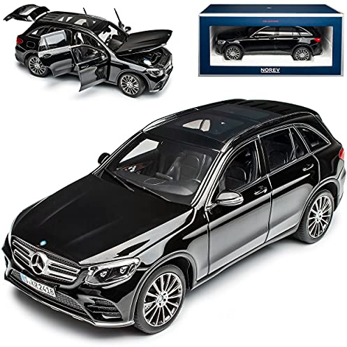 Norev Mercedes-B GLC X253 SUV Schwarz Ab 2015 1/18 Modell Auto