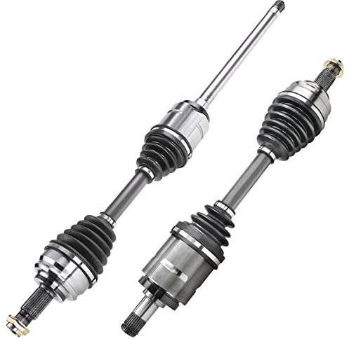 Frankberg 2x Arbre de Transmission sans bague ABS Essieu Avant Gauche Droite Compatible avec X5 E53 3.0d 3.0i 4.4i 4.6is 4.8is 2.9L-4.8L 2000-2006 Remplacer# 31607505006