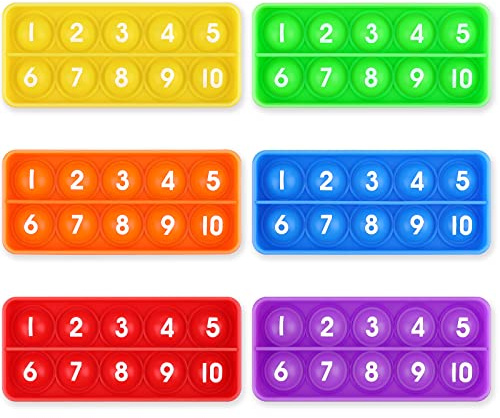Aizweb Ten-Frame Counting Toys,Math Manipulative for Elementary,Number Math Games, Montessori Educational Toy for Preschool Kindergarten Classroom Learning Activities Kids 3 4 5 Year Old