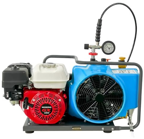 TUXING 4500Psi High Pressure Air Compressor,Pcp Air Compressor,100L/min,220V/50HZ Single Phase,Pcp Compressor Air Fill Station & Charging System for Scuba Tank Pcp Rifle Filling