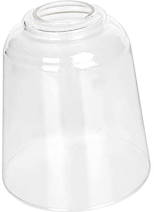 F Fityle Abat-Jour en Verre pour Ventilateurs de Plafond, Globes de Ventilateur de Plafond, luminaires de Rechange pour Abat-Jour Transparent de 5,67 Pouces de
