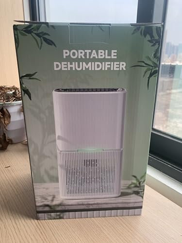 Dehumidifiers for Home,1600ml Dehumidifiers for Drying Clothes with Auto Shut Off, Auto Defrost, Quiet Dehumidifier for Bedroom Bathroom Basements Closet RV