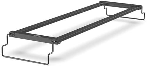 hygger Aquarium Lüfter Bracket, Einstellbarer Fish Tank Kühler Bracket, Aquarium Chillers Fan Holder für Freshwater Saltwater Tanks mit Unterschiedlicher Glasdicke