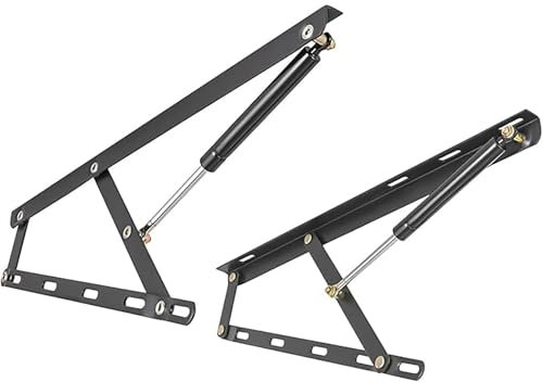 2-teiliger pneumatischer Hebemechanismus für Lagerbetten, hydraulische Hebestange für Doppelbettrahmen, Hochleistungs-Tatami-Stützstange mit Gasdruckfeder, hydraulisches Bett-Hebescharnier m