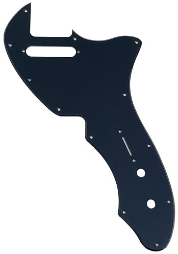 Für Fender Telecaster Thinline 69 Re-Issue Gitarren-Pickguard (1-lagiges Acryl, schwarz)