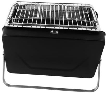 Kisangel Barbecue da Picnic Portatile per Esterno, Pieghevole e Compatto, Stufa a Carbonella per Campeggio, Cortile e Picnic