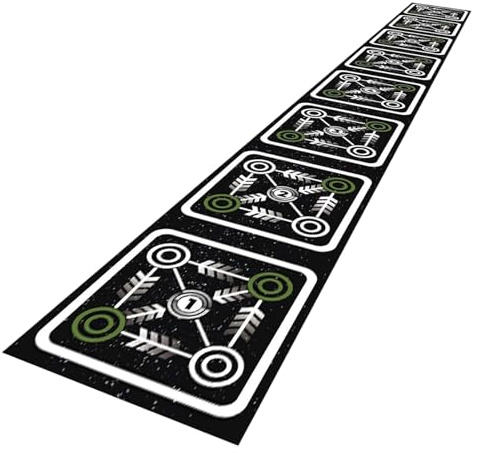 Generisch Agility Ladder | Agility Workout Trainingsleiter,rutschfeste Home Gym Fußarbeit Trainingsgerät für Schnelligkeit Ausdauer und Koordination
